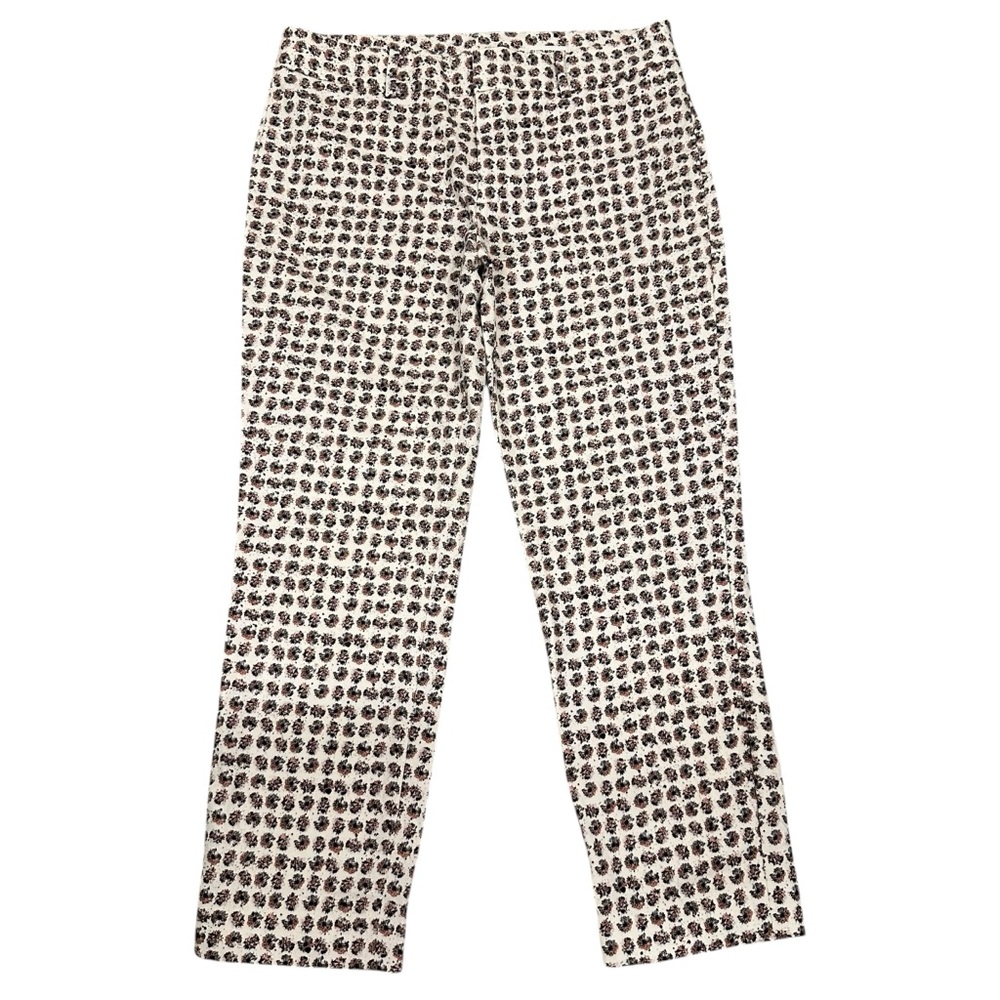 Club Monaco Floral Patterned Fabric Pants size 8
